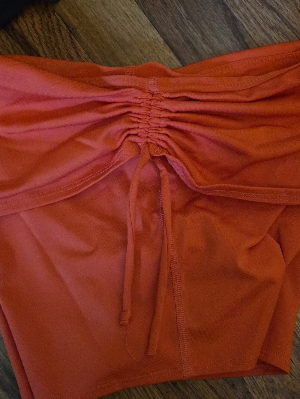New Balance/Pure+Good Black and Orange Athletic Shorts Size Medium* - Picture 12 of 13